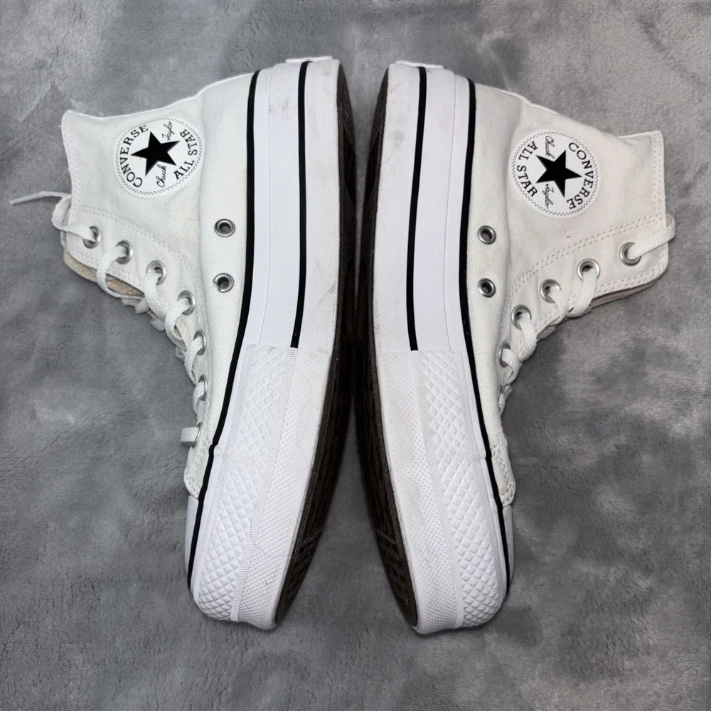 Converse Chuck Taylor All Star Platform High White Womens - Size 6.5